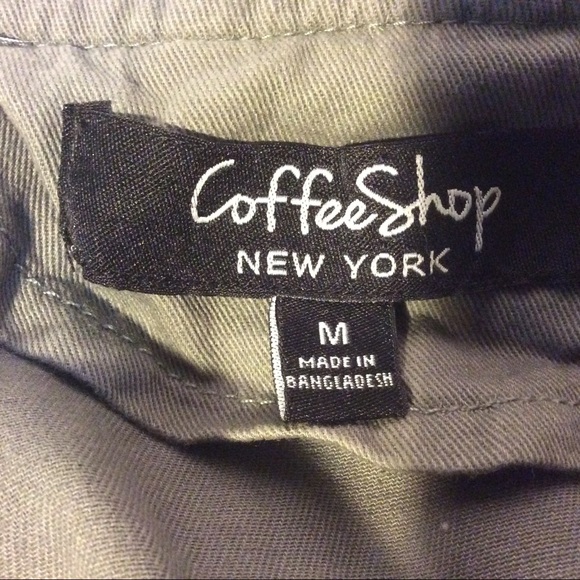 Women’s CoffeeShop New York hooded utility jacket size medium - Picture 7 of 10